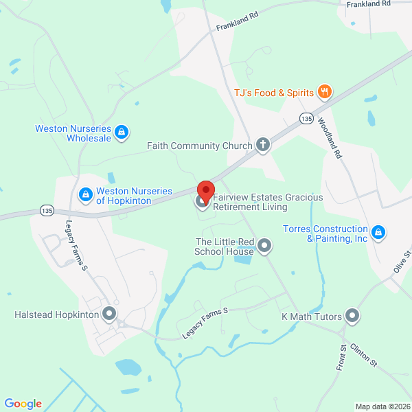 Fairview Estates map