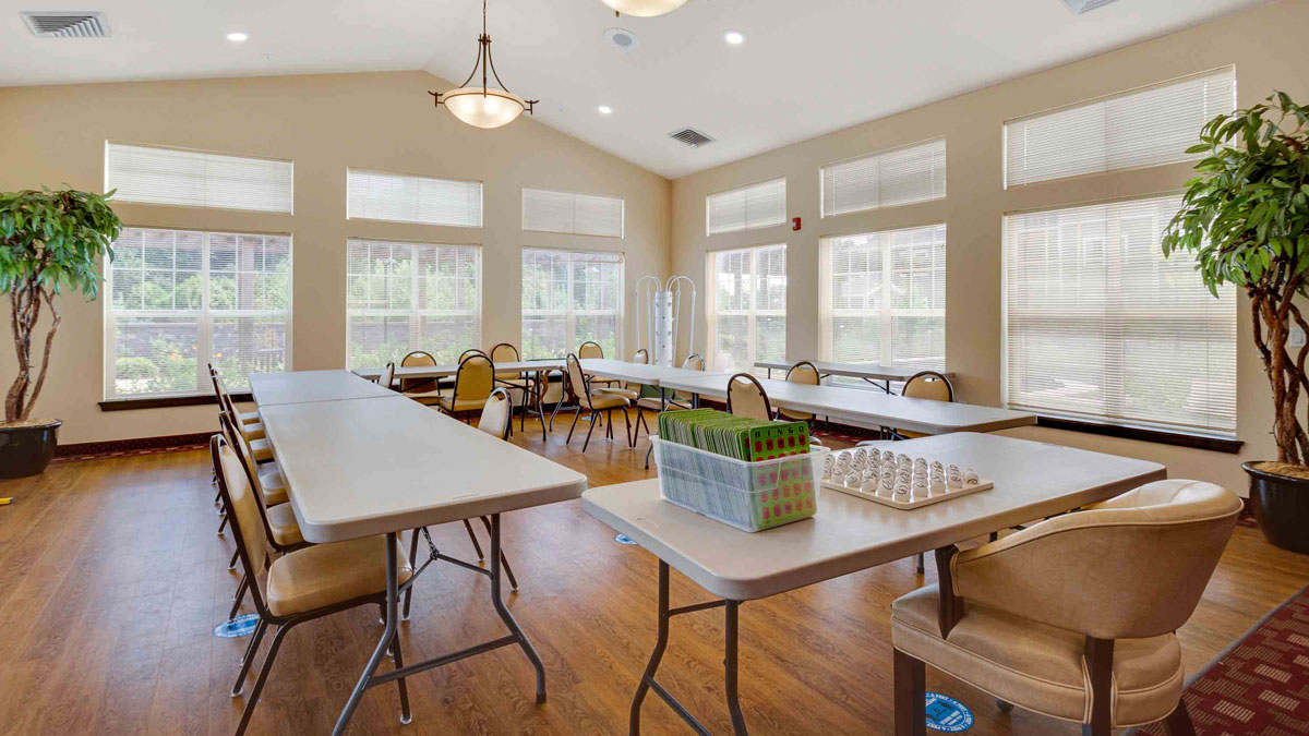 Fairview Estates activities room
