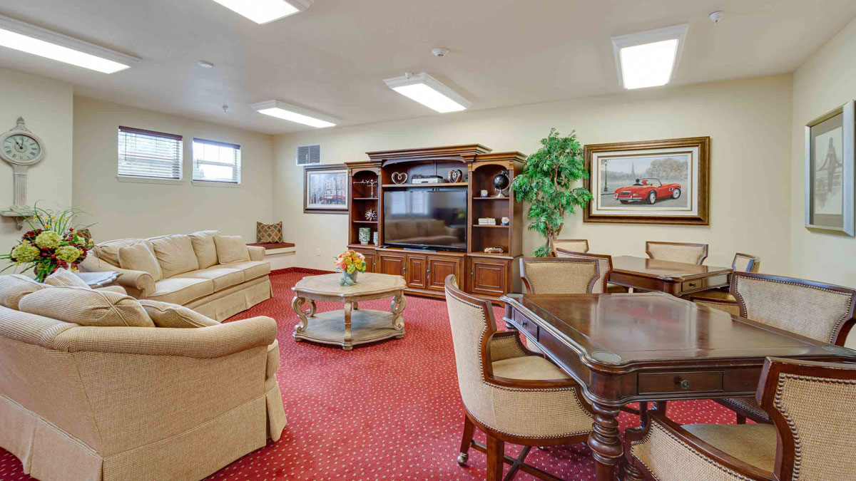 Fairview Estates TV room