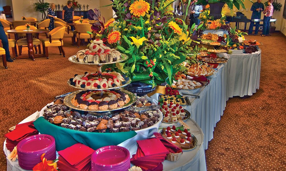 Fairview Estates buffet